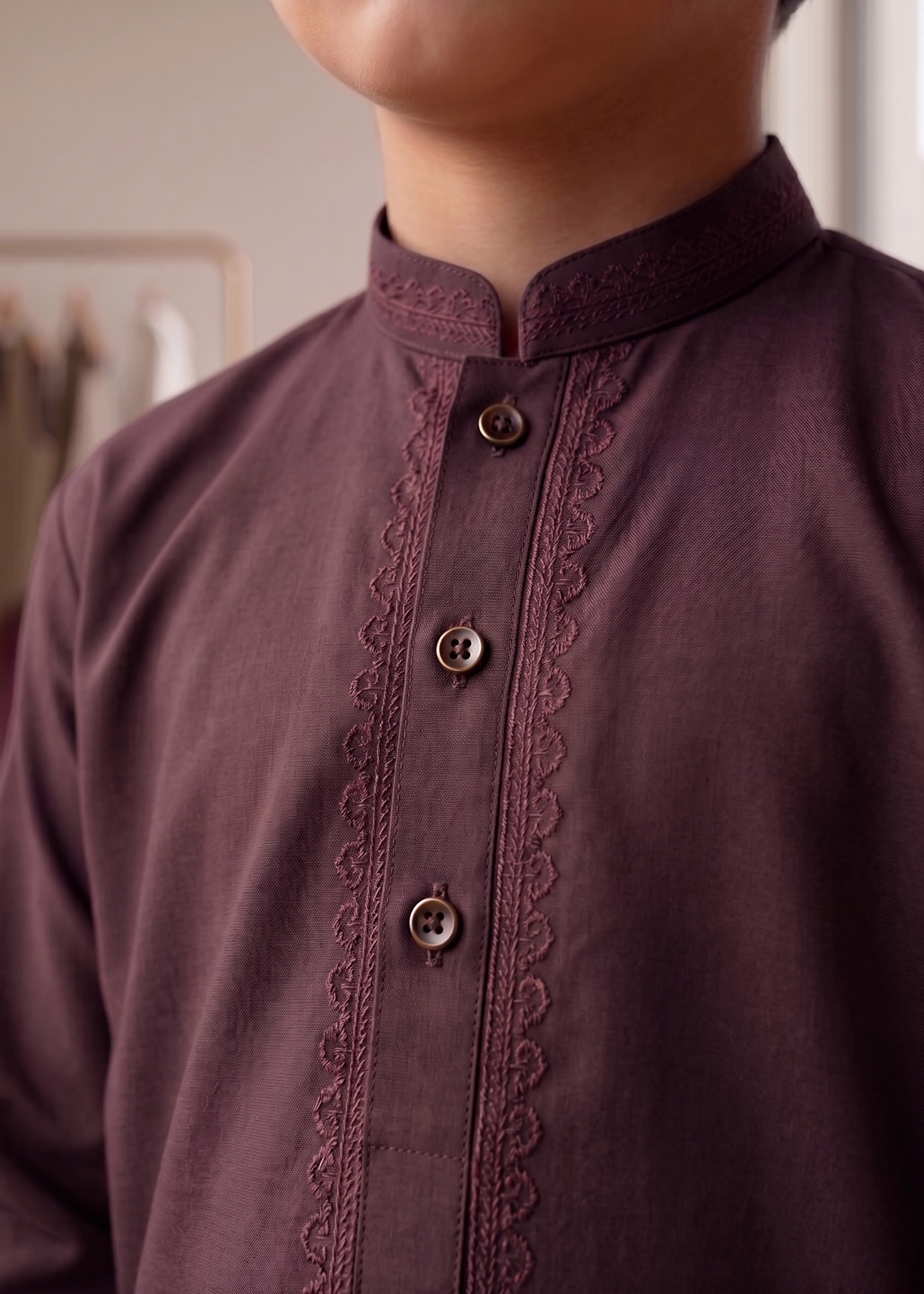 Maroon Kurta Trouser Kt 013