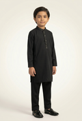 Carbon Black Kurta Trouser D-004