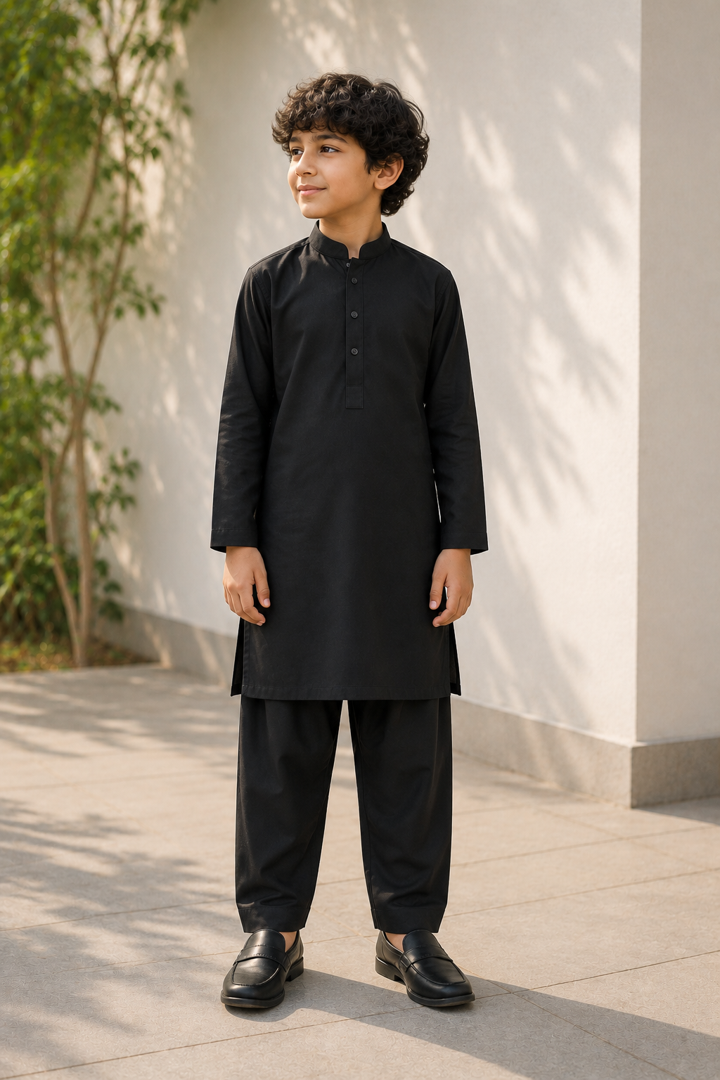 Pitch Black Kurta Trouser Kt-015