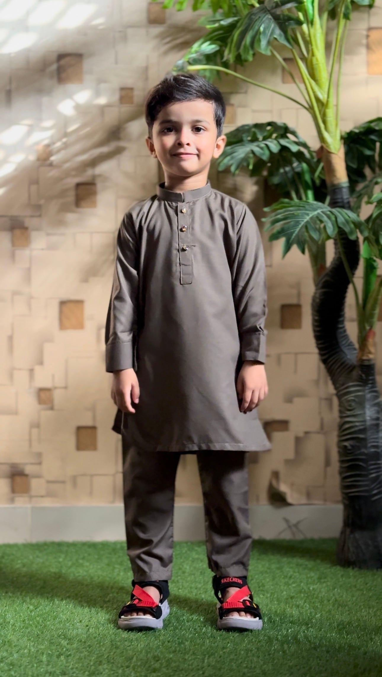 Army Green Kurta Trouser Kt-005