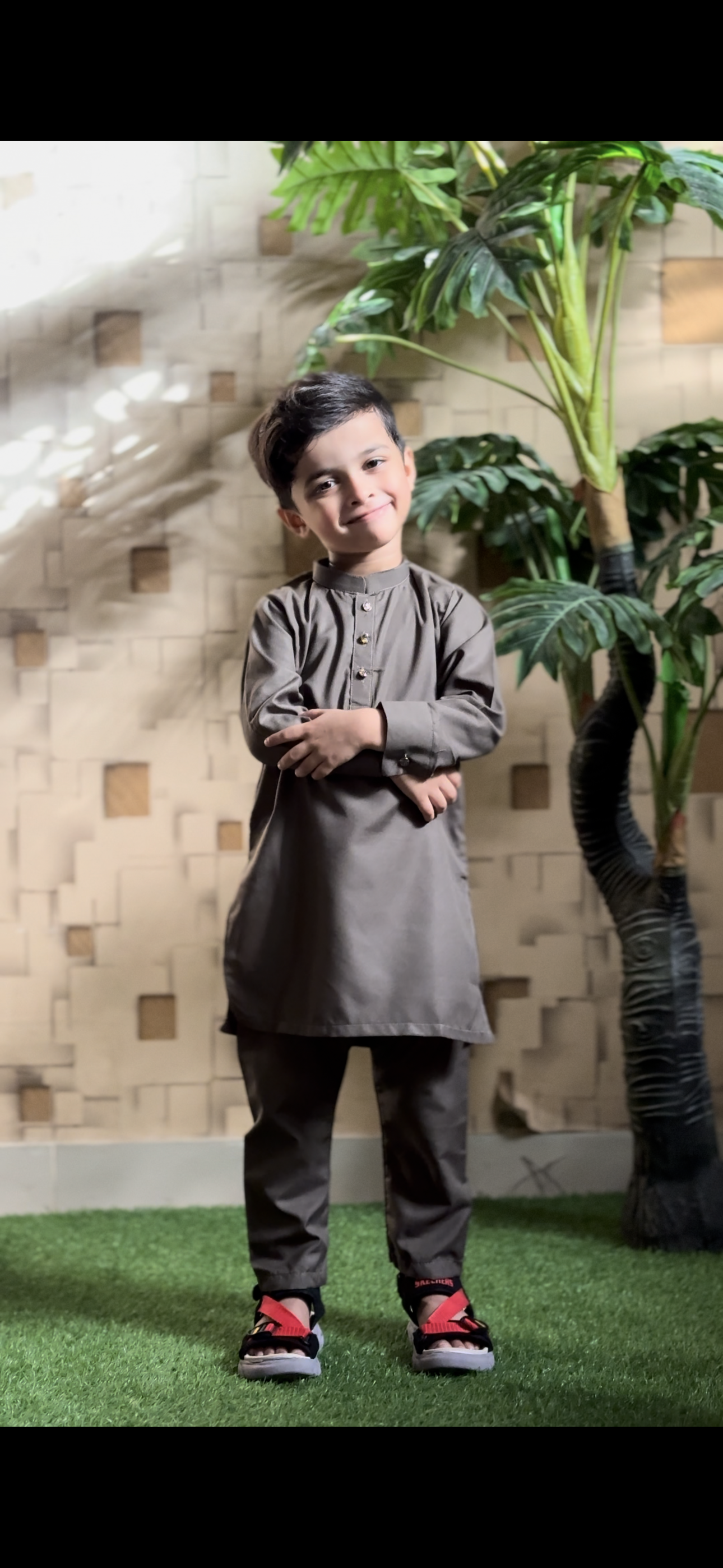 Army Green Kurta Trouser Kt-005