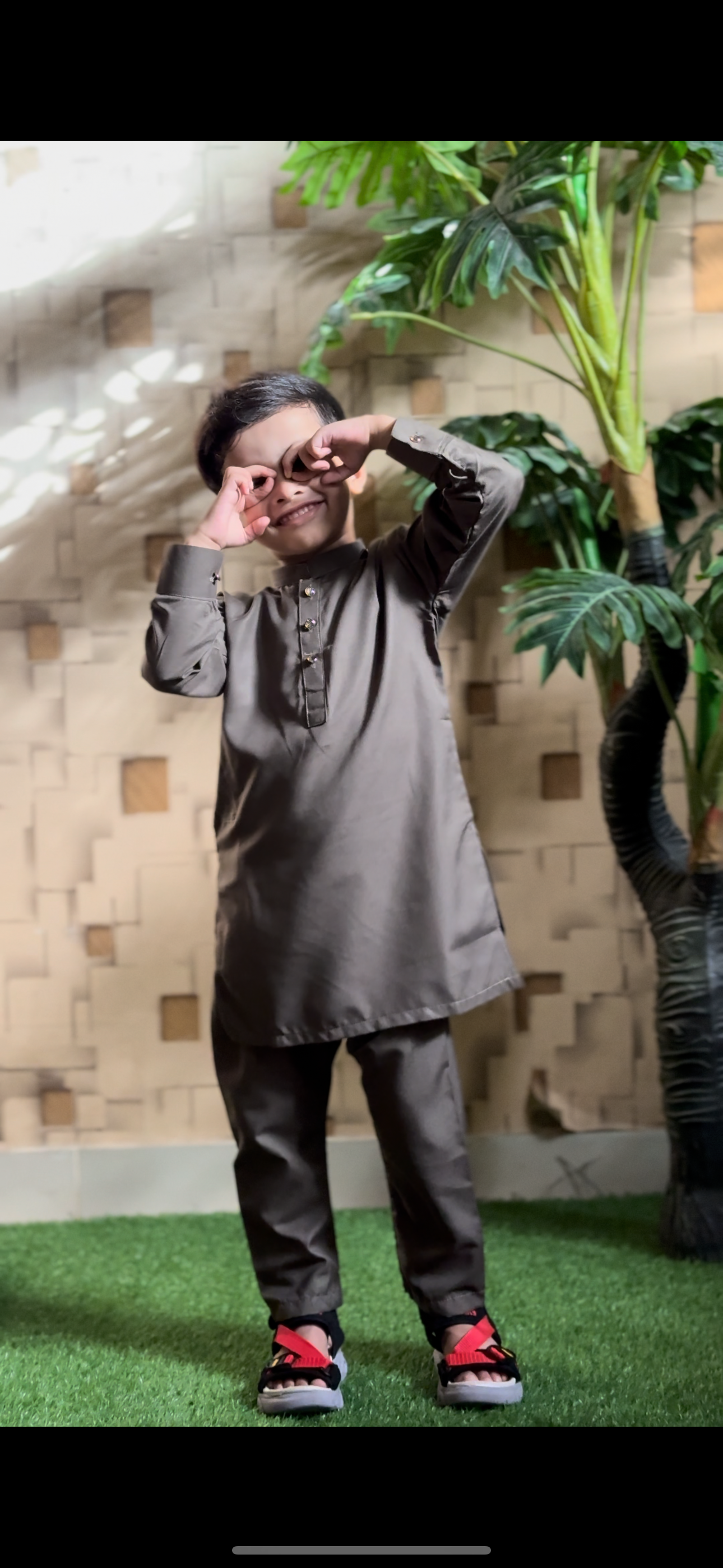 Army Green Kurta Trouser Kt-005