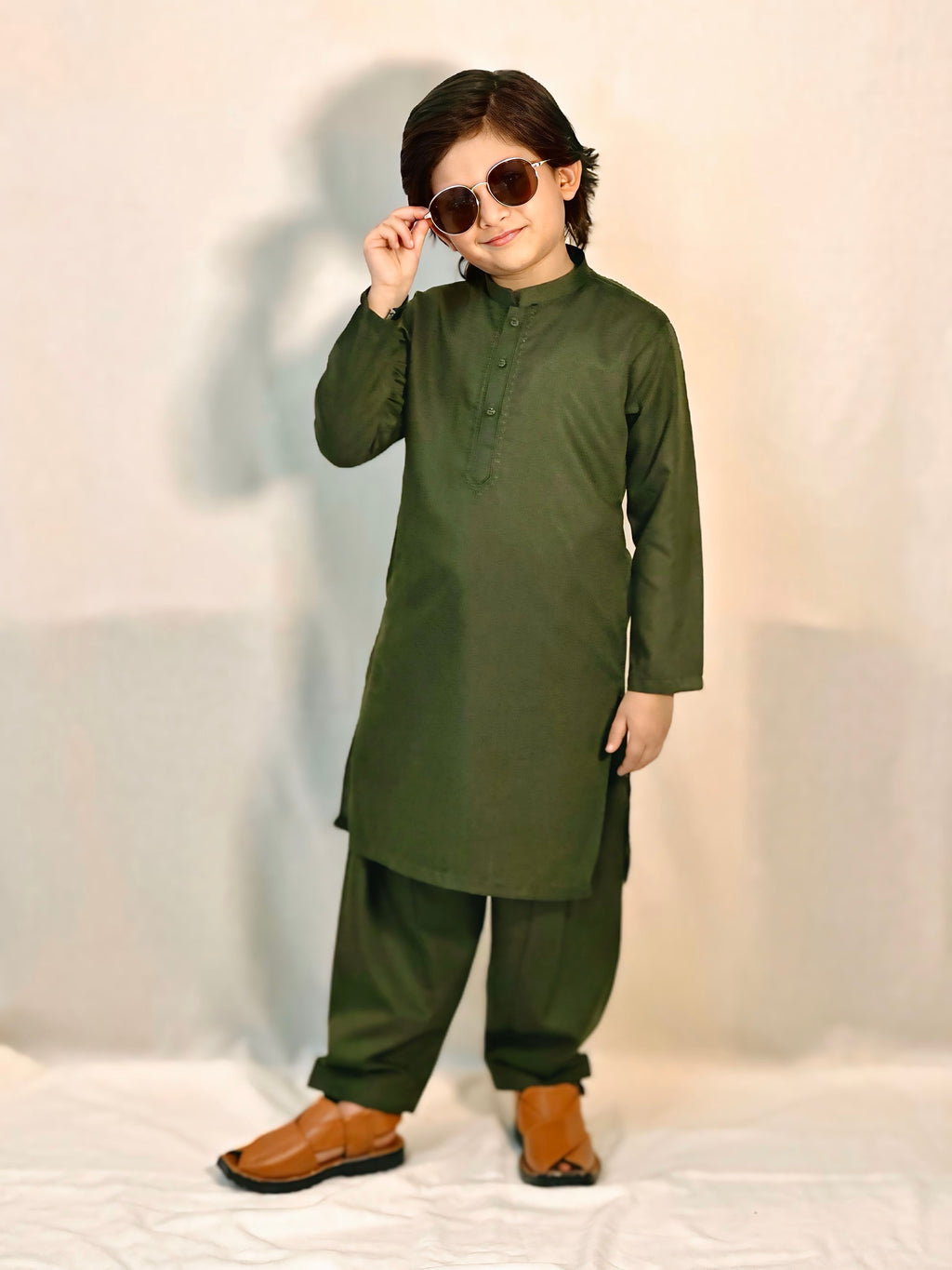 Forest Green Kurta Trouser Kt-014