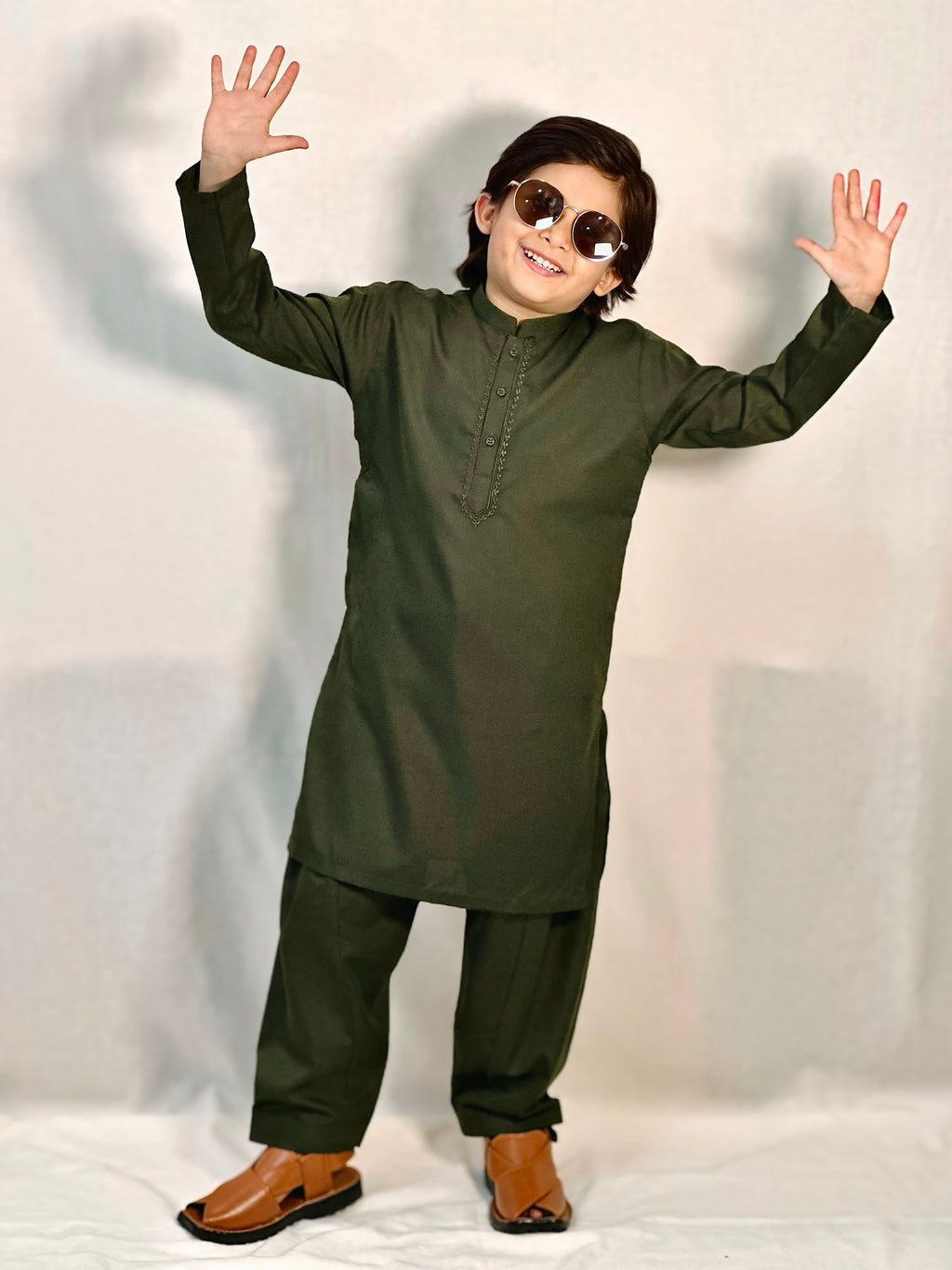 Forest Green Kurta Trouser Kt-014