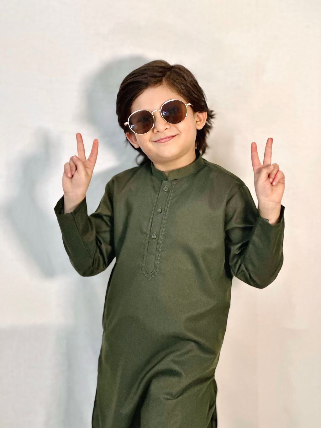 Forest Green Kurta Trouser Kt-014
