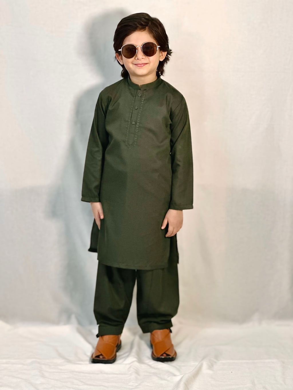 Forest Green Kurta Trouser Kt-014