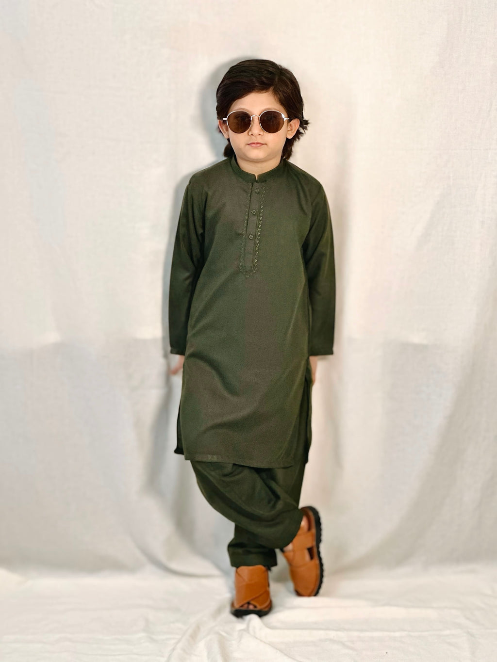 Forest Green Kurta Trouser Kt-014