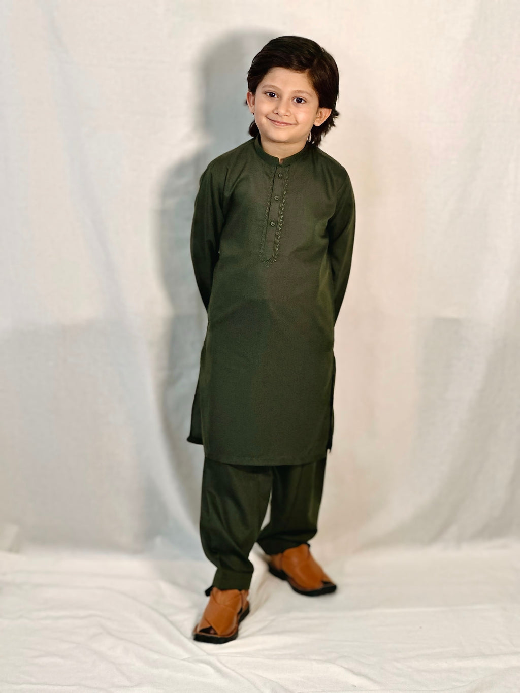 Forest Green Kurta Trouser Kt-014