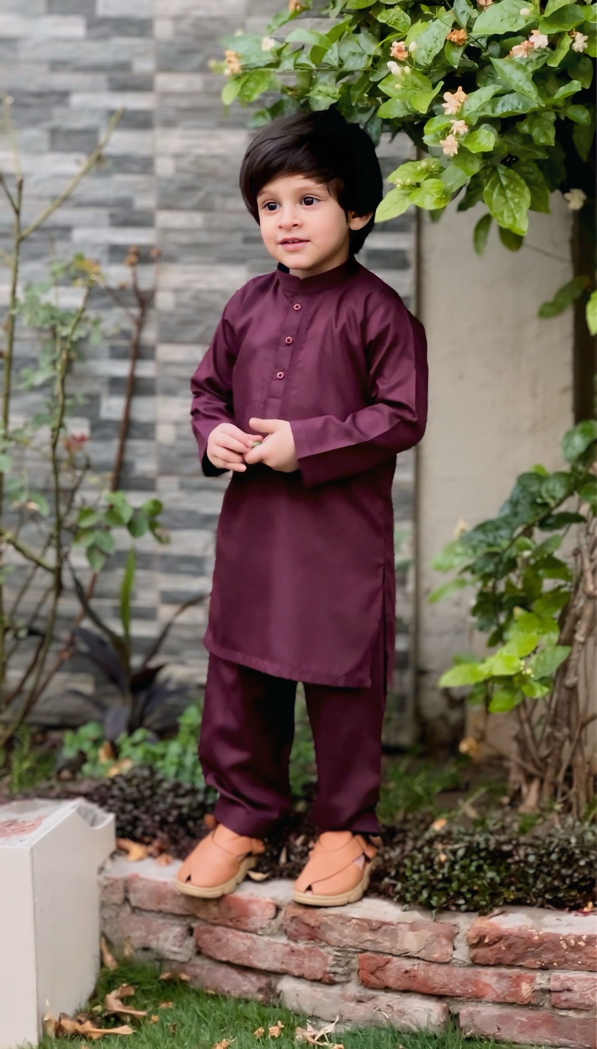 Claret Red Kurta Trouser Kt-013