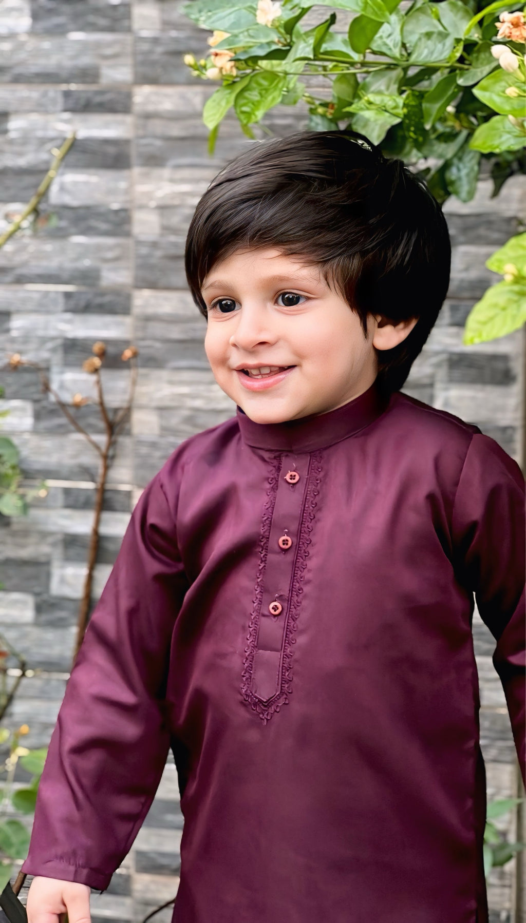 Claret Red Kurta Trouser Kt-013