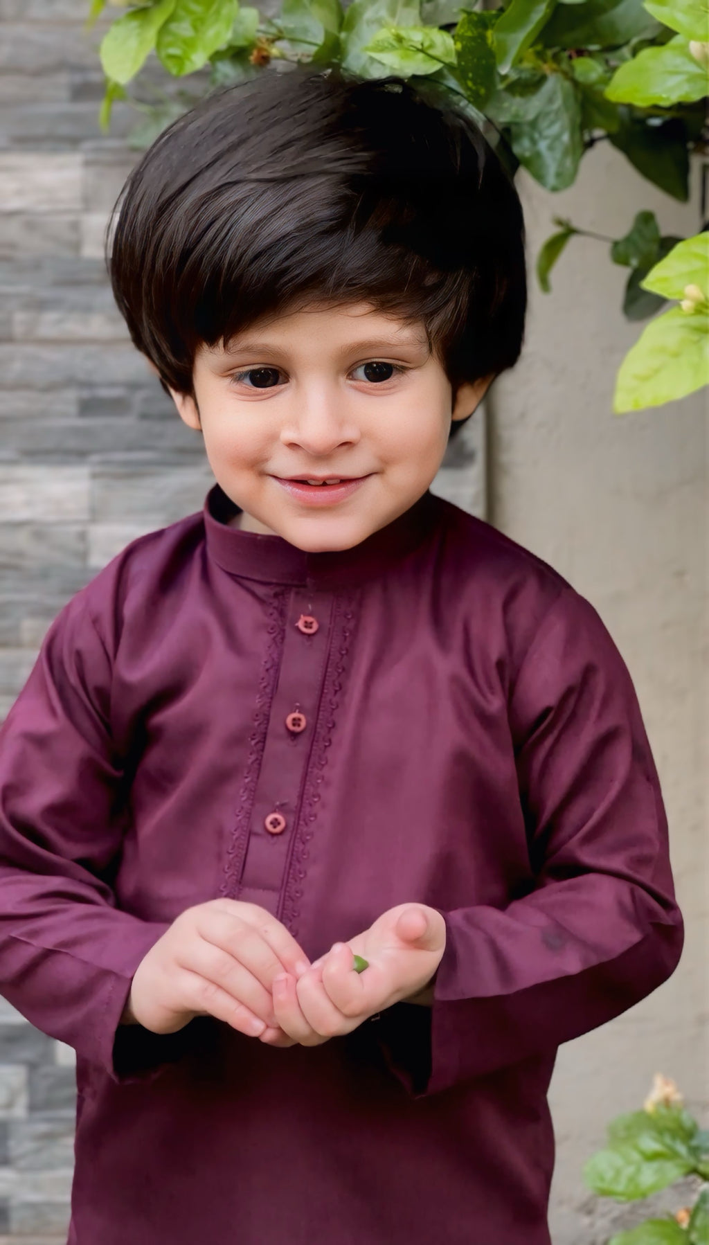 Claret Red Kurta Trouser Kt-013