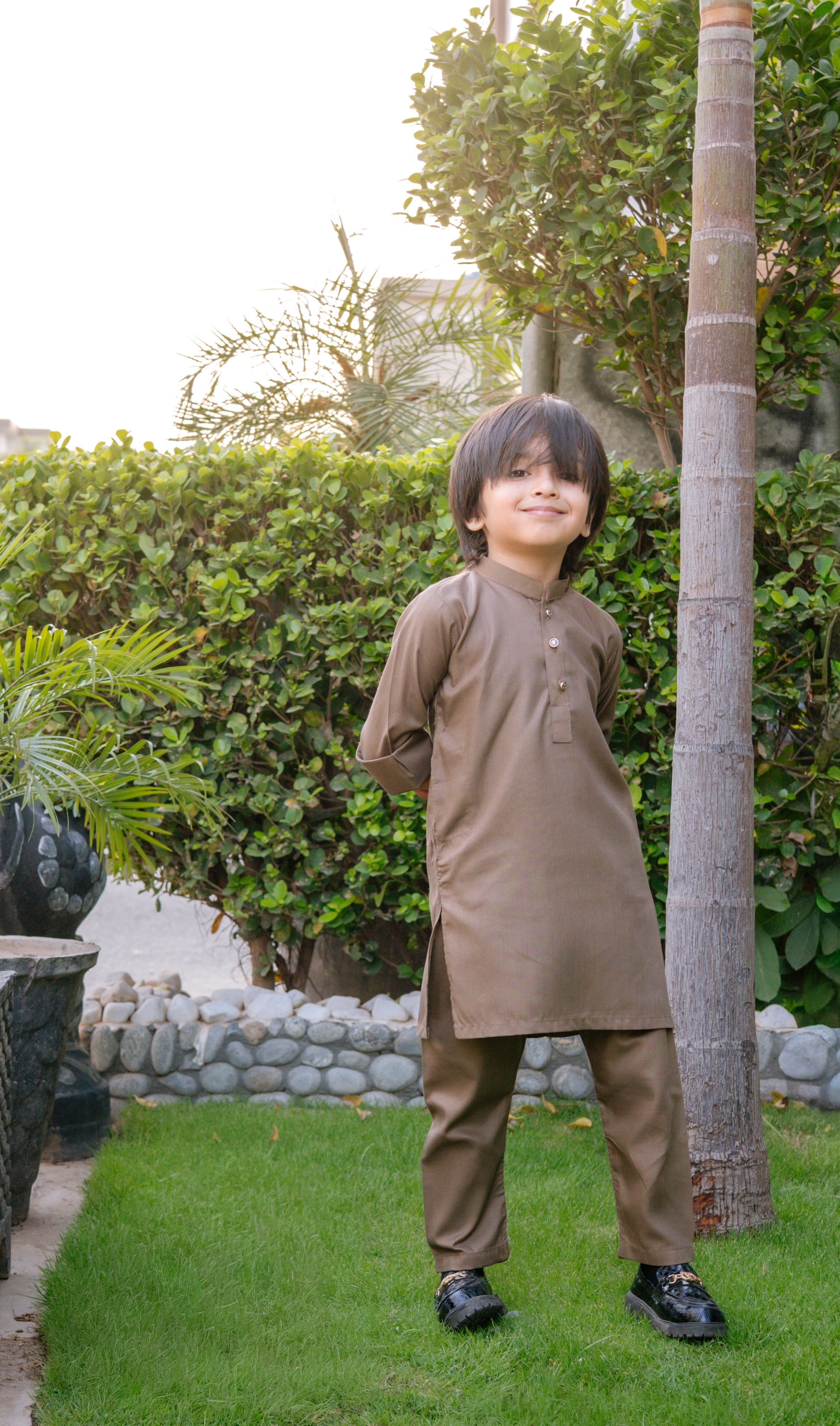 Walnut Brown Kurta Trouser Kt-002
