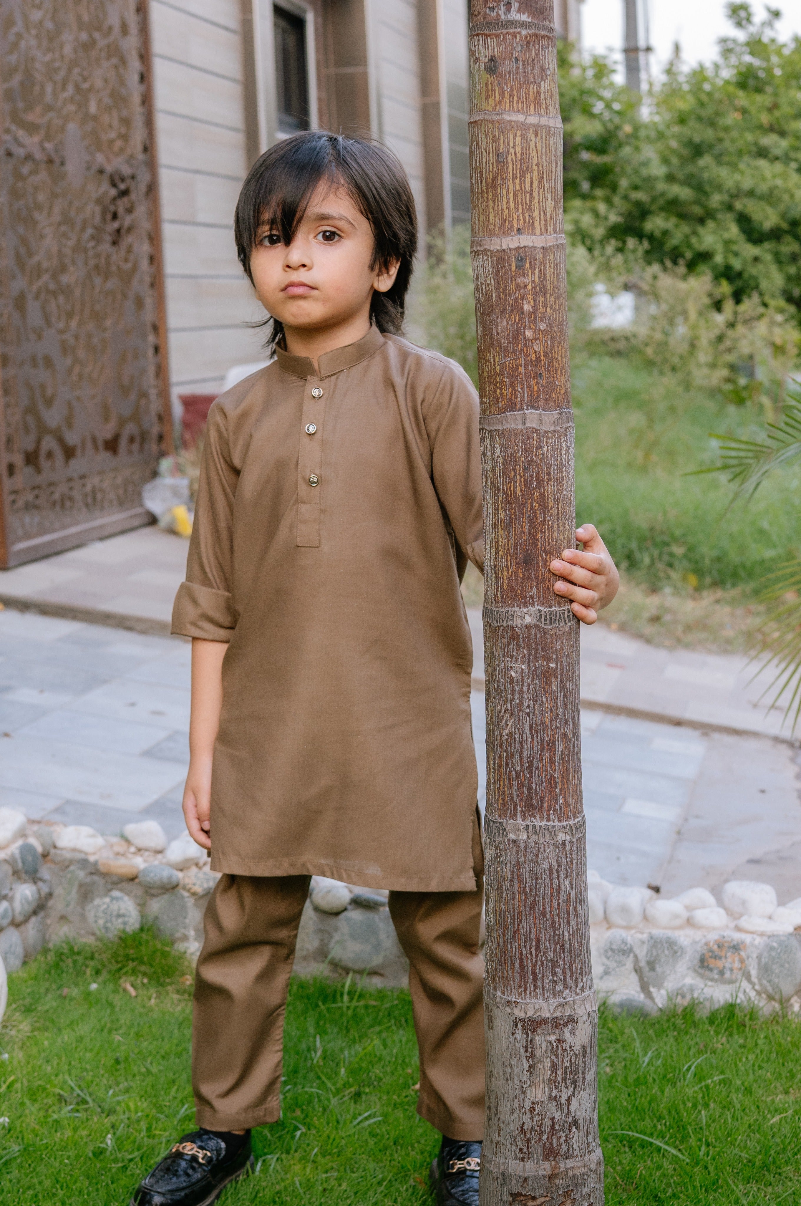 Walnut Brown Kurta Trouser Kt-002