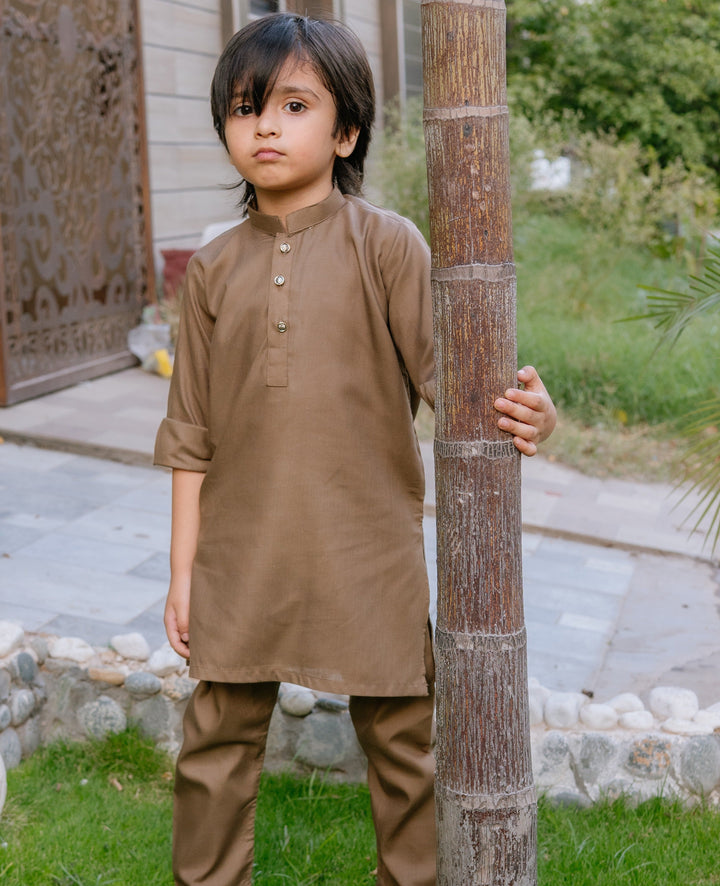 Walnut Brown Kurta Trouser Kt-002
