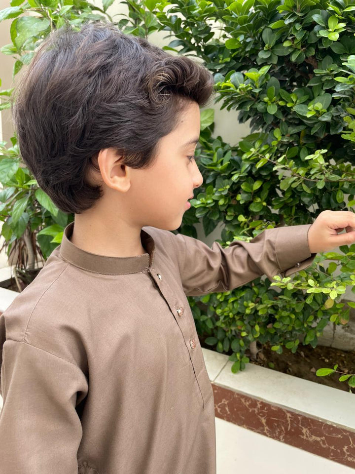 Peanut Brown Kurta Trouser Kt-007