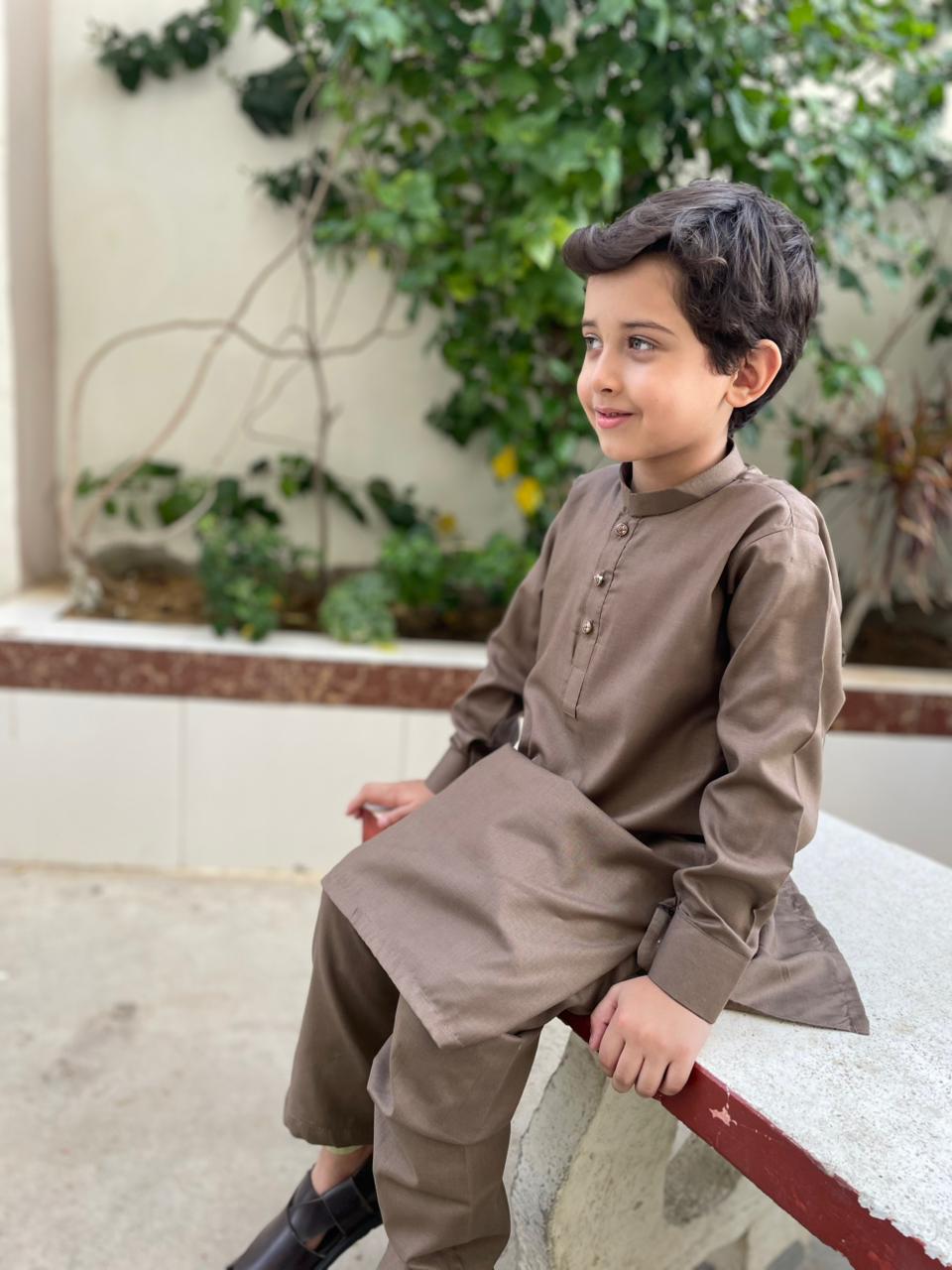 Peanut Brown Kurta Trouser Kt-007