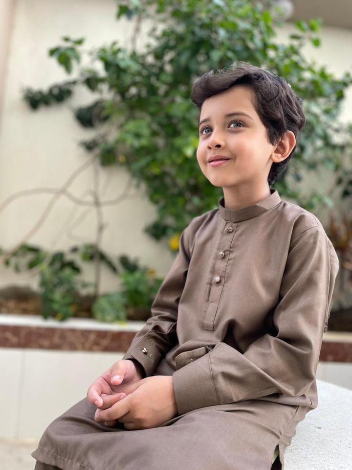 Peanut Brown Kurta Trouser Kt-007