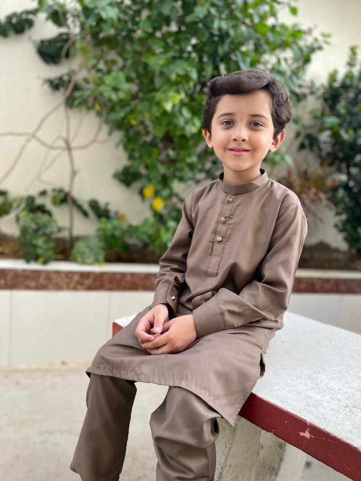 Peanut Brown Kurta Trouser Kt-007