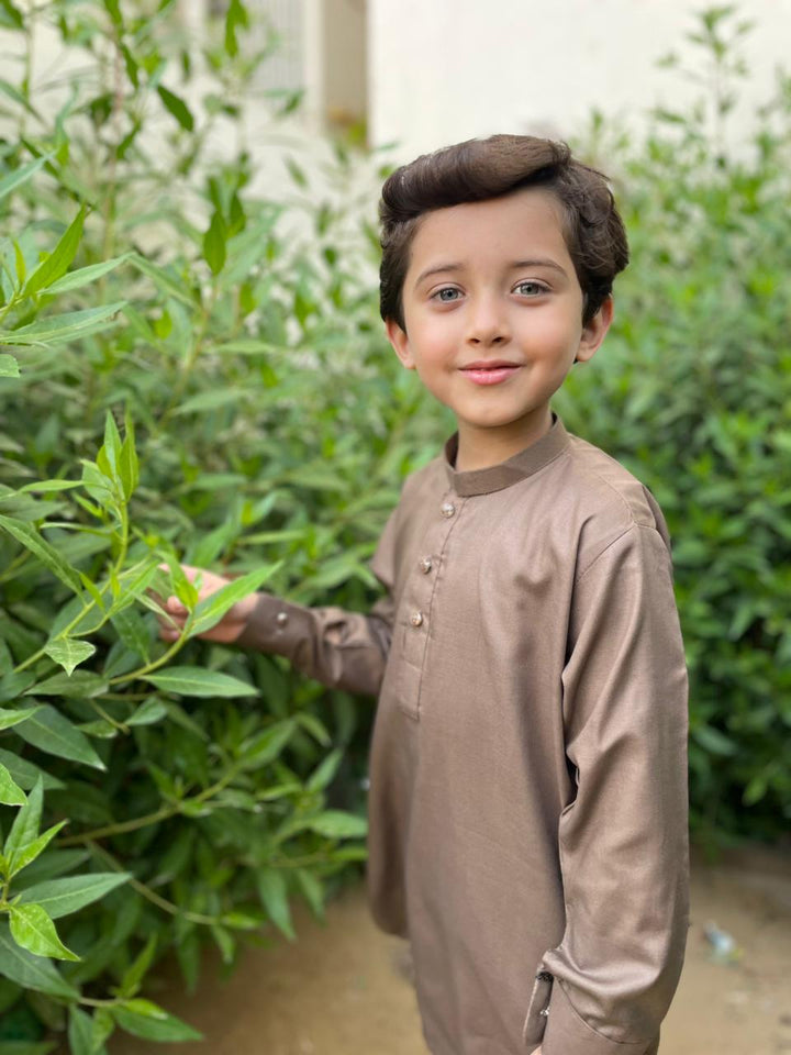 Peanut Brown Kurta Trouser Kt-007