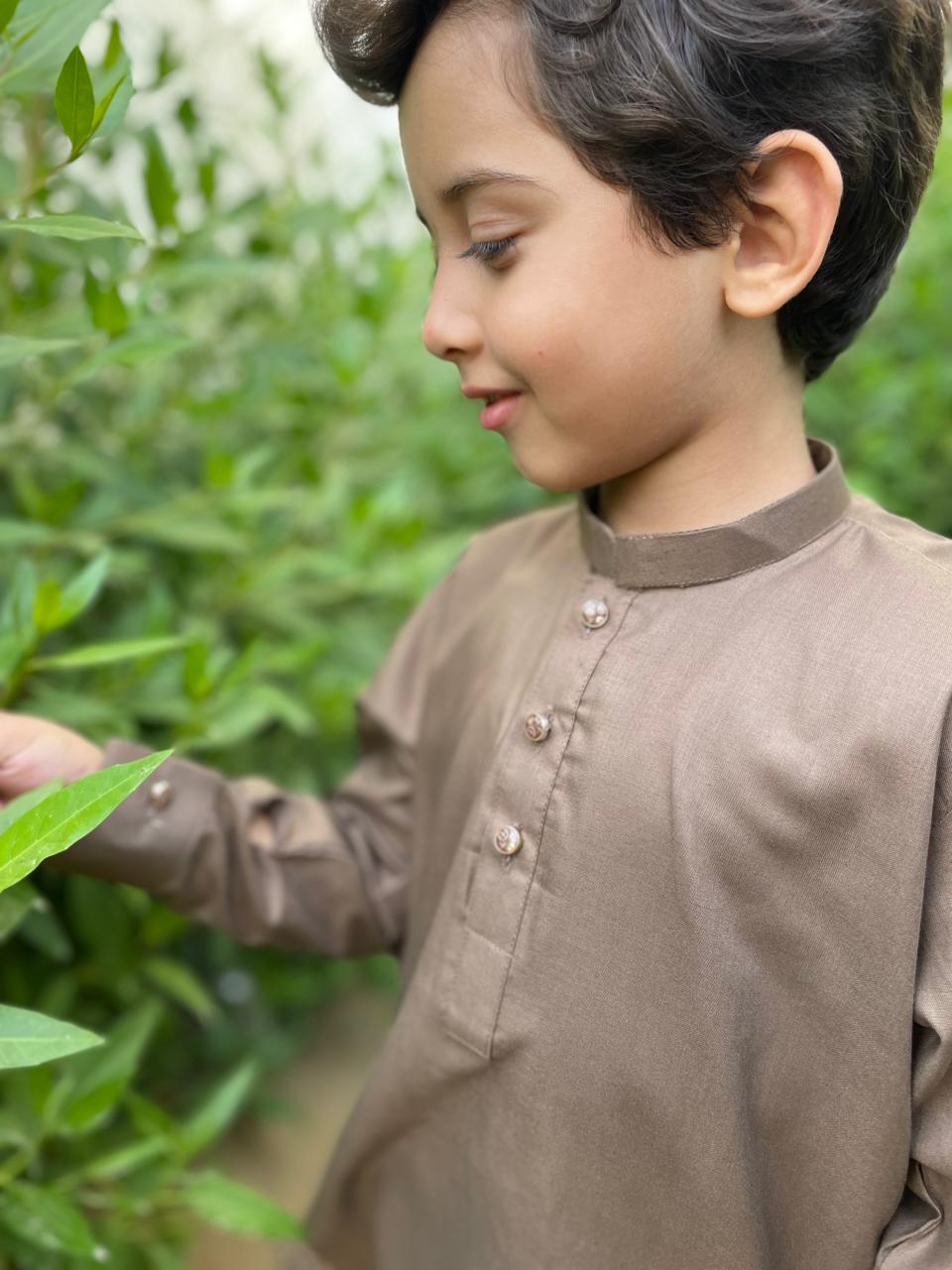 Peanut Brown Kurta Trouser Kt-007