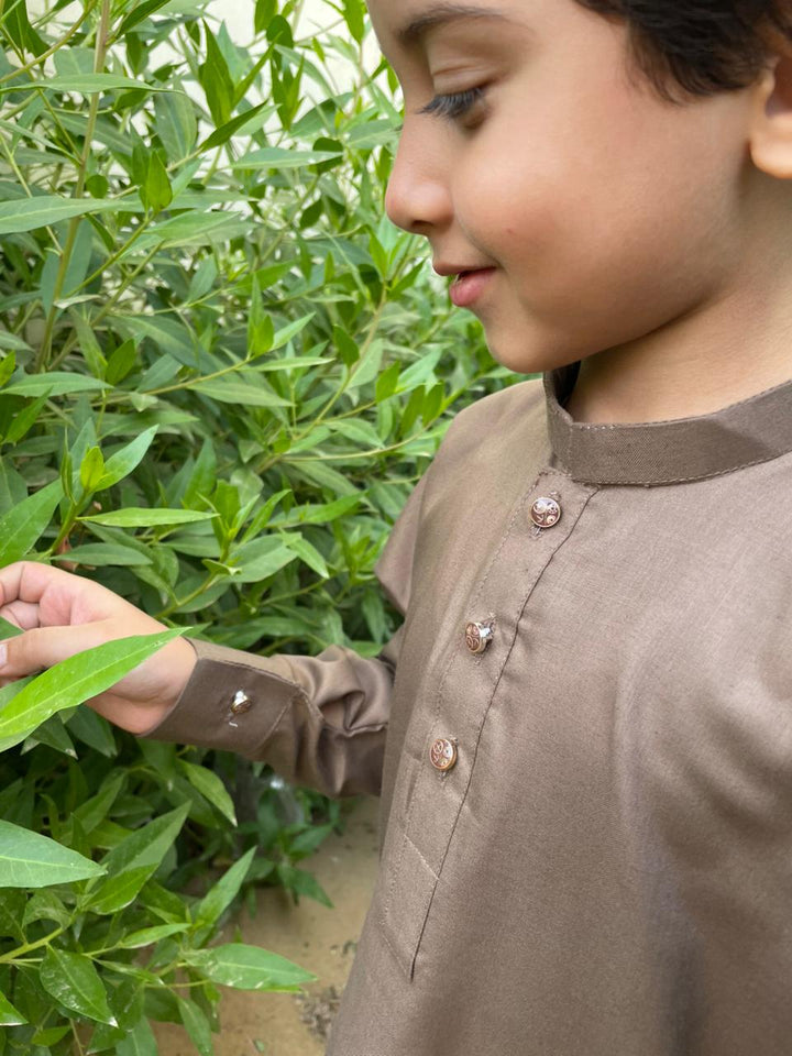 Peanut Brown Kurta Trouser Kt-007