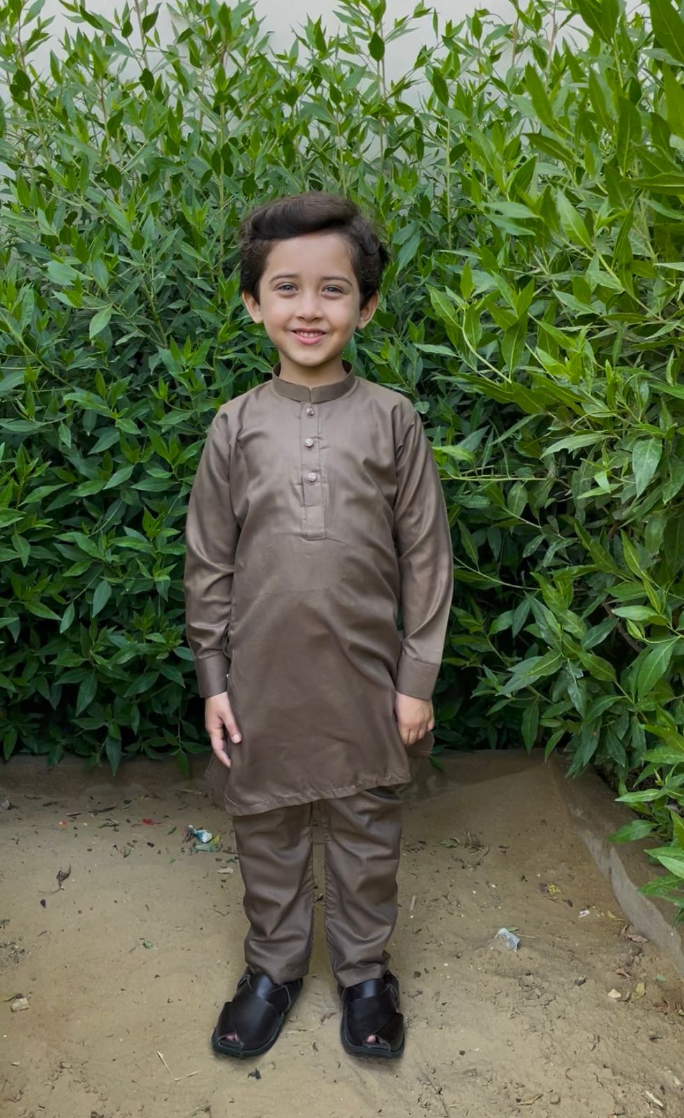Peanut Brown Kurta Trouser Kt-007