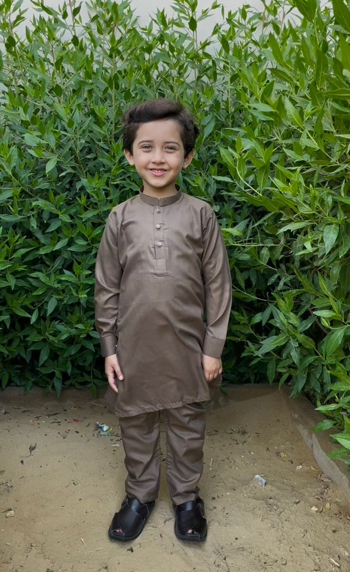 Peanut Brown Kurta Trouser Kt-007