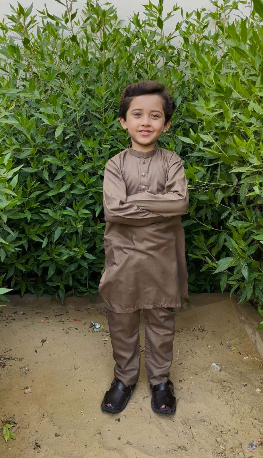 Peanut Brown Kurta Trouser Kt-007